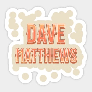 DMB Vintage Sticker